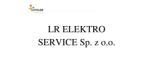 LR ELEKRO SERVICE SP. Z O.O. 